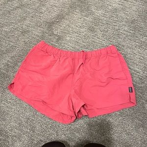 Patagonia Pink Barely Baggies Shorts 2.5”